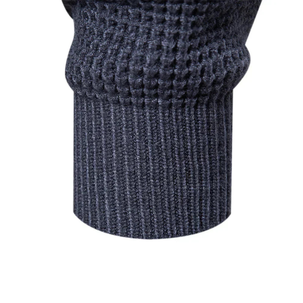 Chasseur - Pull en Tricot Patchwork