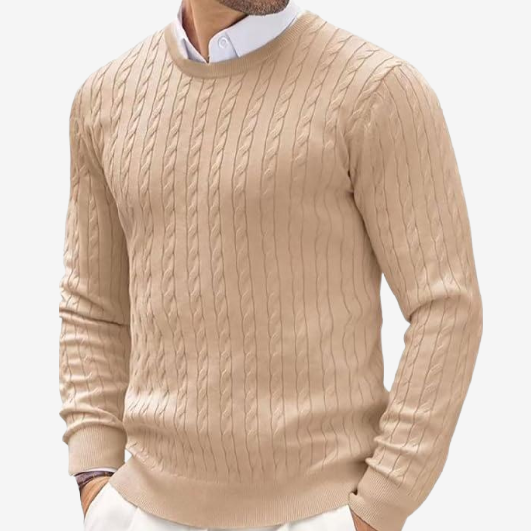 Kylian - Pull en Tricot Confort