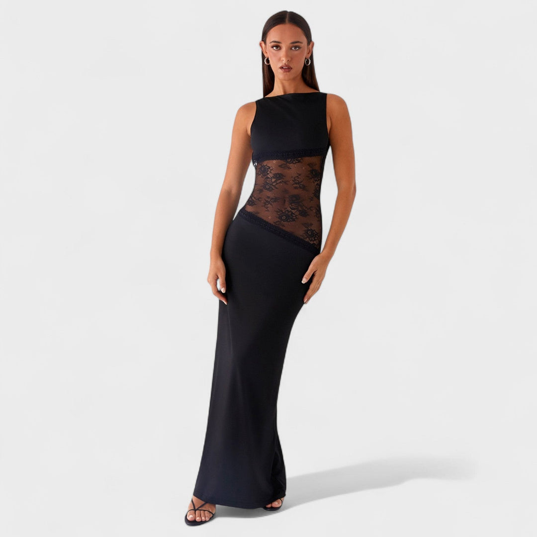 Pétronille | Robe Longue en Dentelle