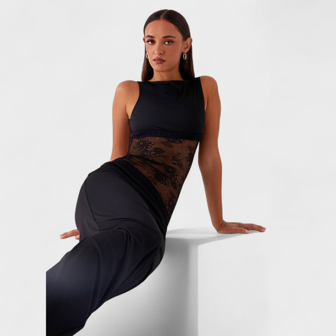 Pétronille | Robe Longue en Dentelle