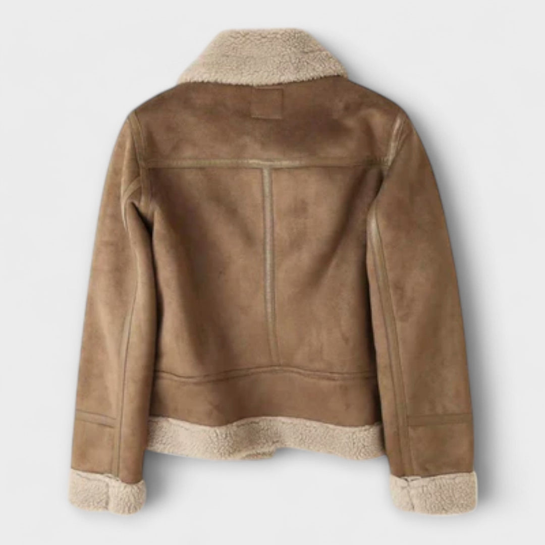 Renée | Veste Aviateur en Suède