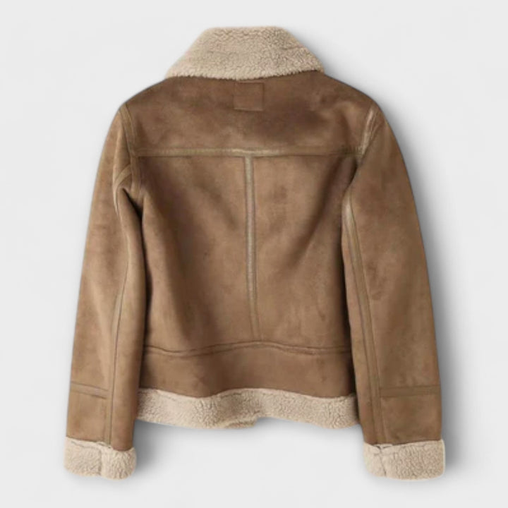 Renée | Veste Aviateur en Suède