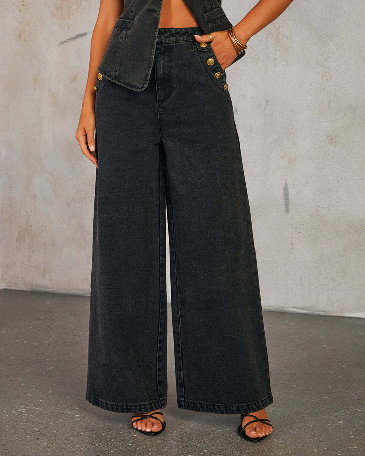 Violaine | Ensemble en Denim Élégant