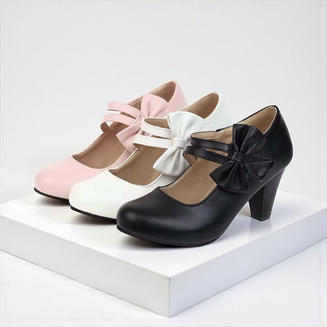 Ambre | Talons avec Nœud