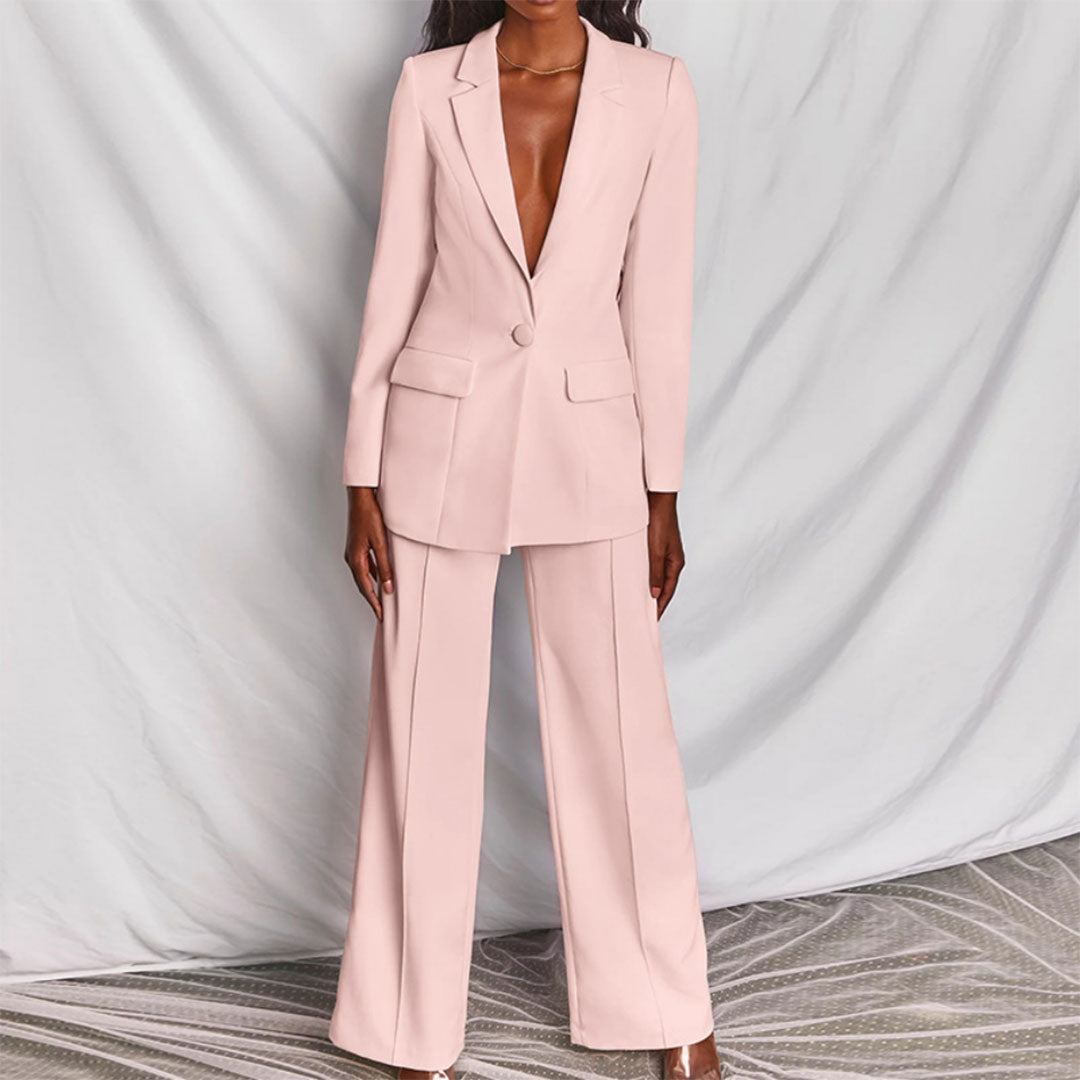 Fleur - Blazer et Pantalon Élégants