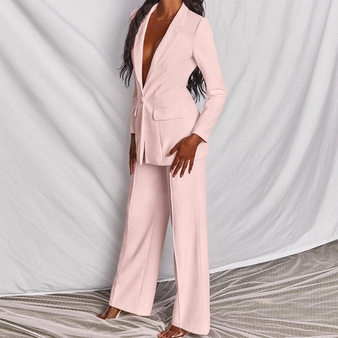 Fleur - Blazer et Pantalon Élégants