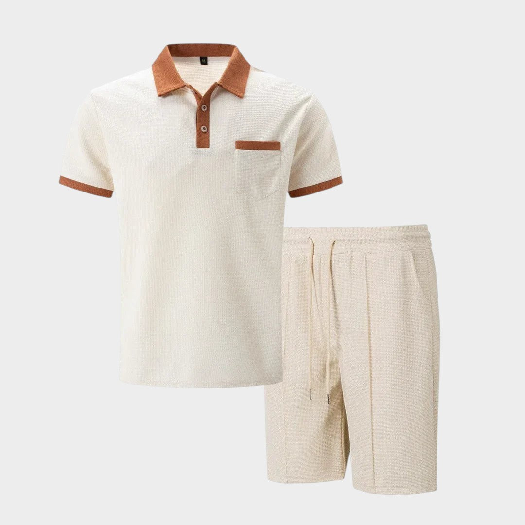 Ensemble Polo - Tissu Waffle