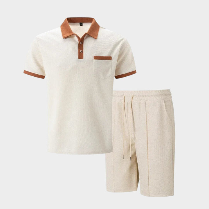 Ensemble Polo - Tissu Waffle
