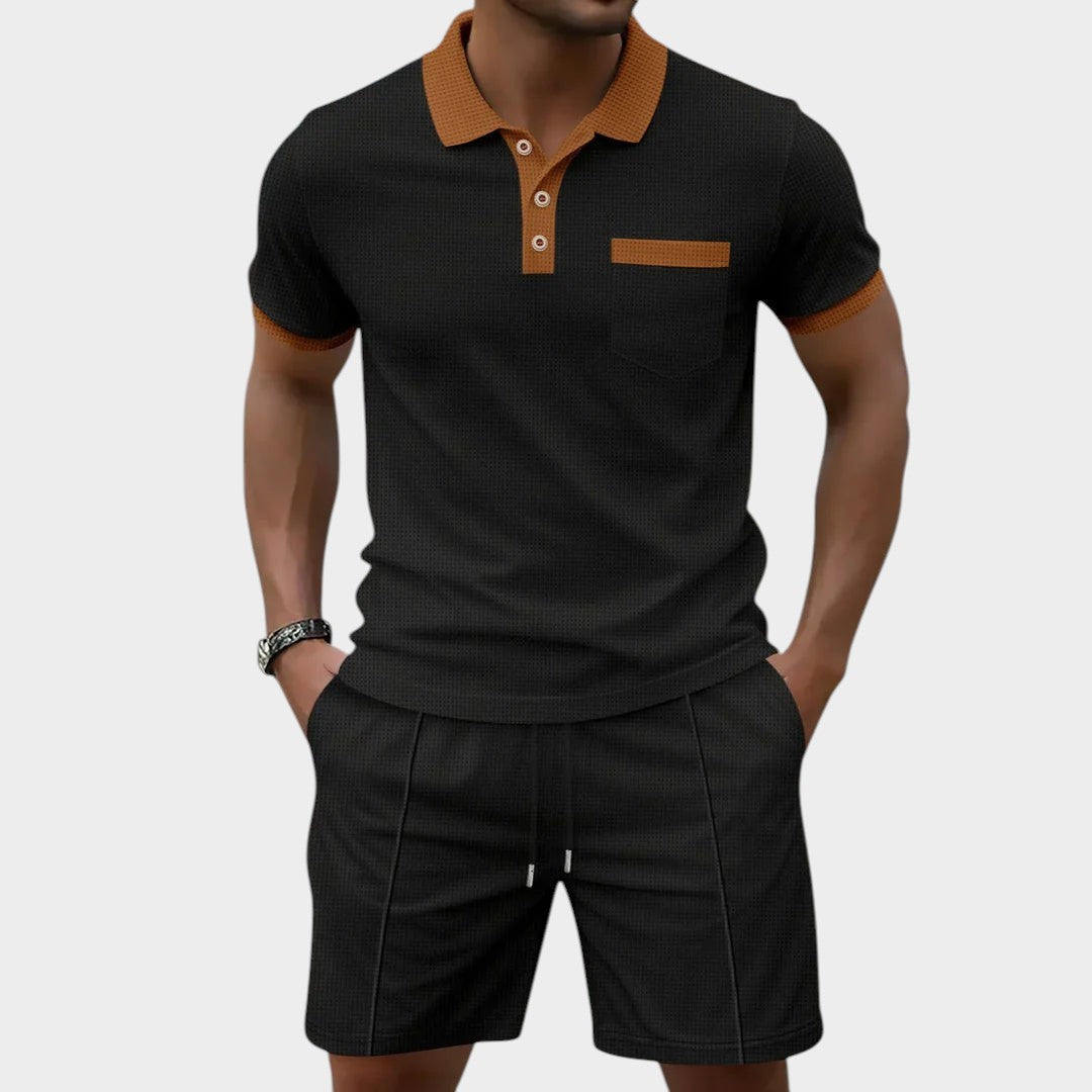 Ensemble Polo - Tissu Waffle