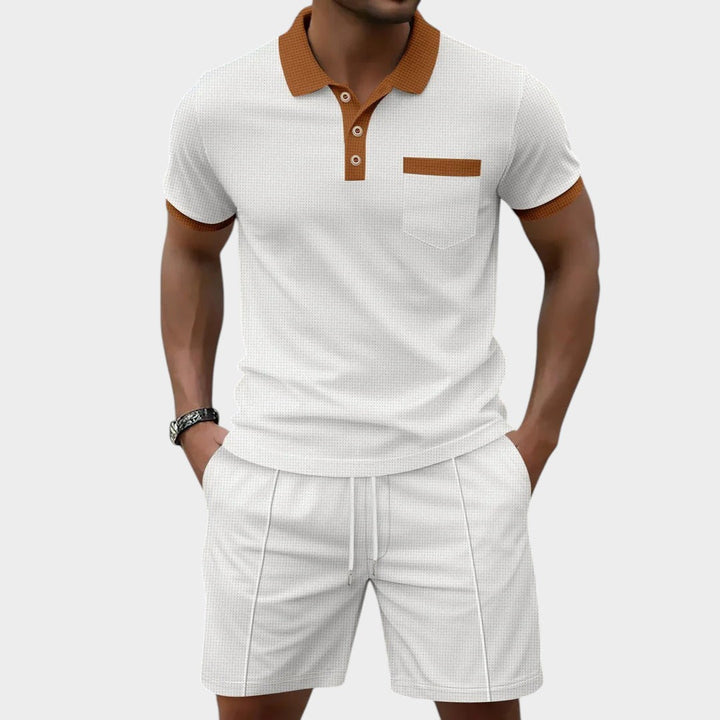Ensemble Polo - Tissu Waffle