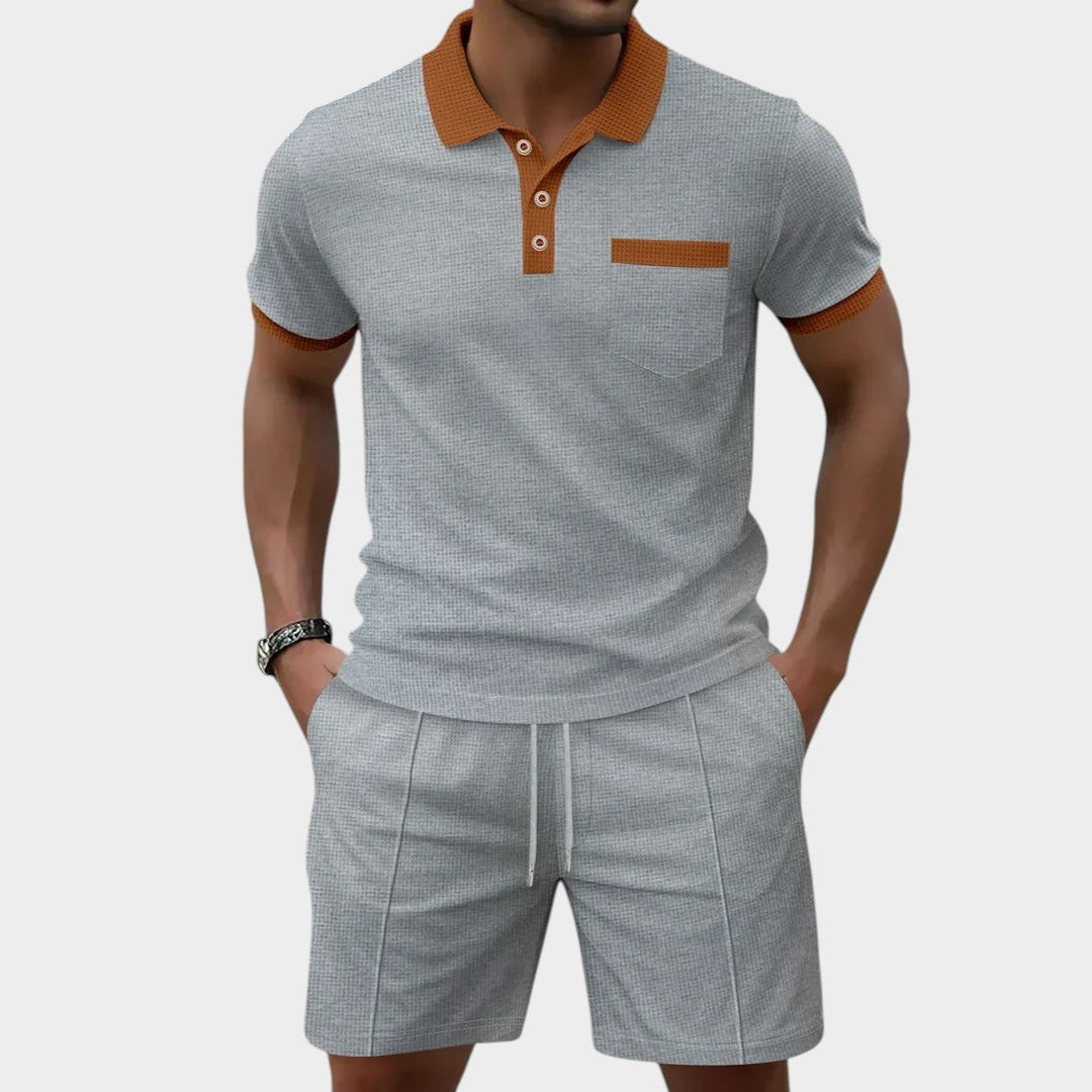 Ensemble Polo - Tissu Waffle
