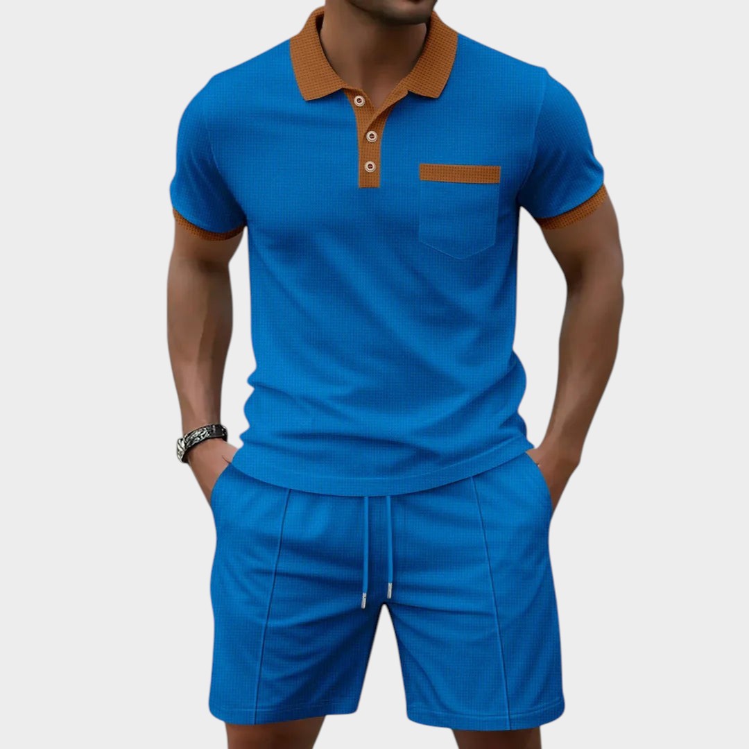 Ensemble Polo - Tissu Waffle