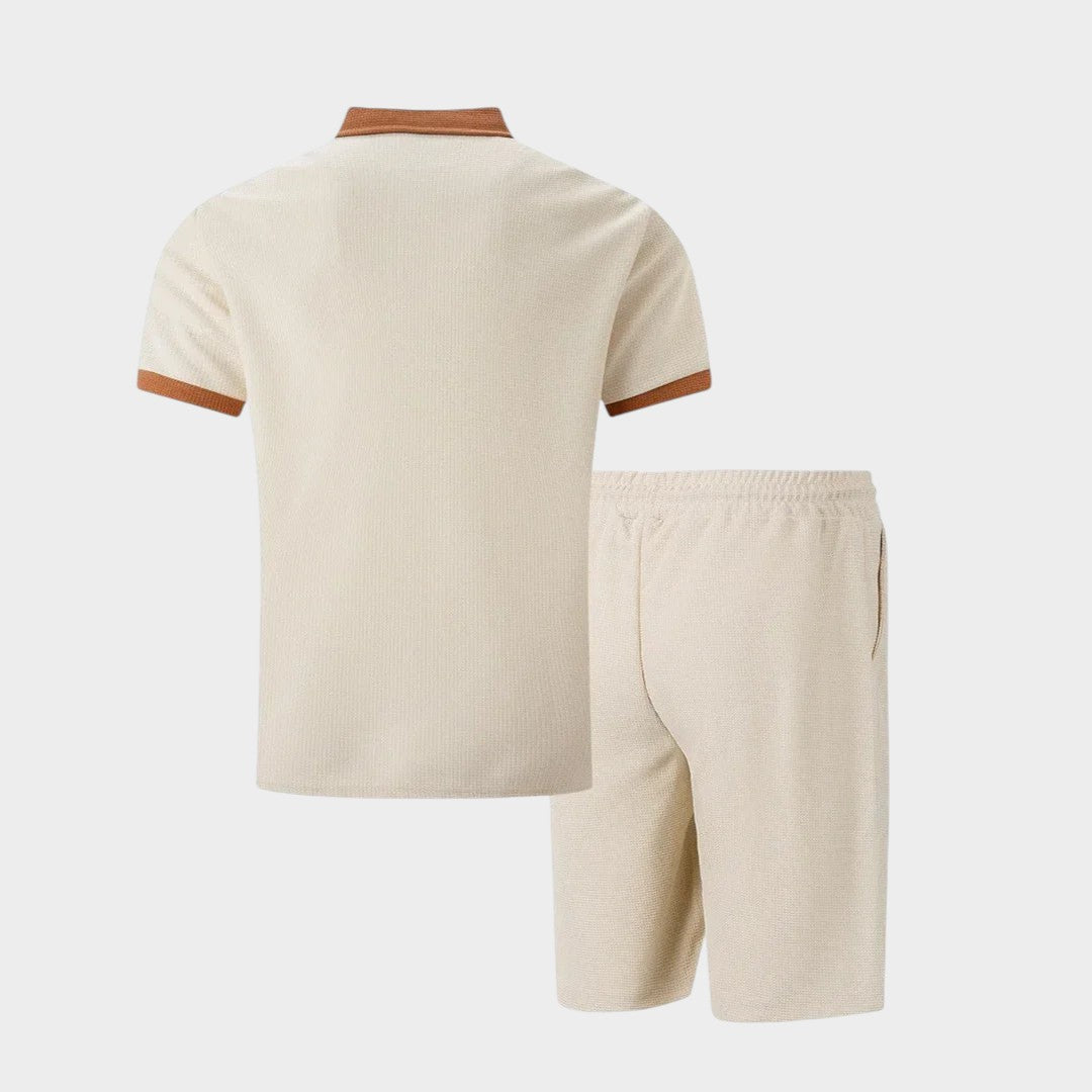 Ensemble Polo - Tissu Waffle