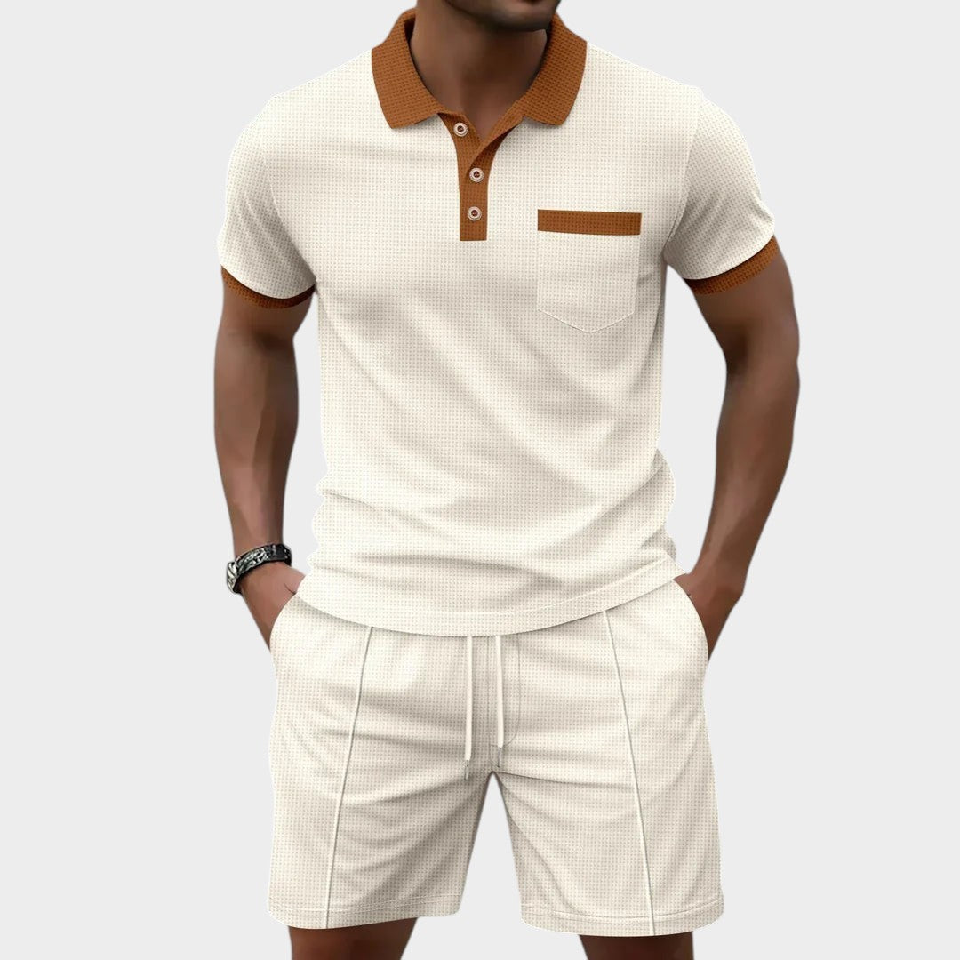 Ensemble Polo - Tissu Waffle