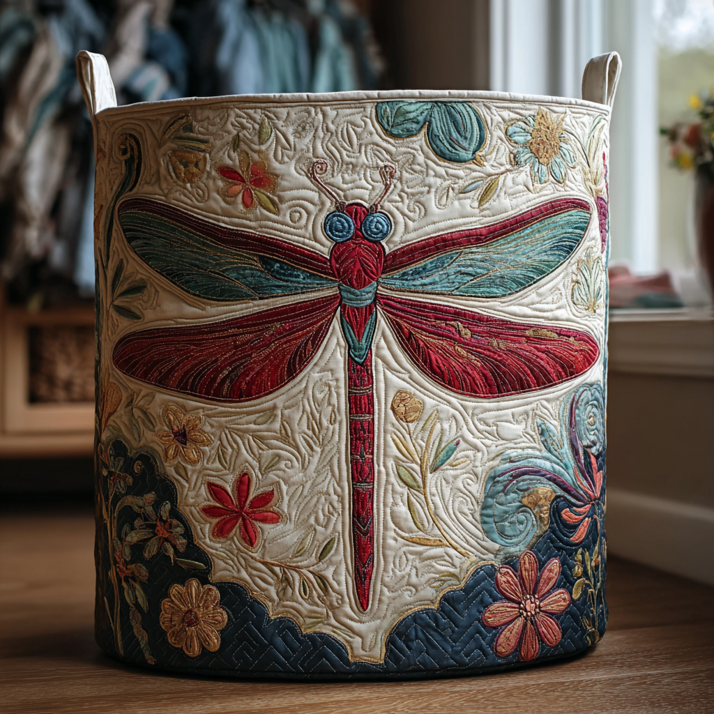 Nathanaëlle™ | Panier Rembourré Libellule