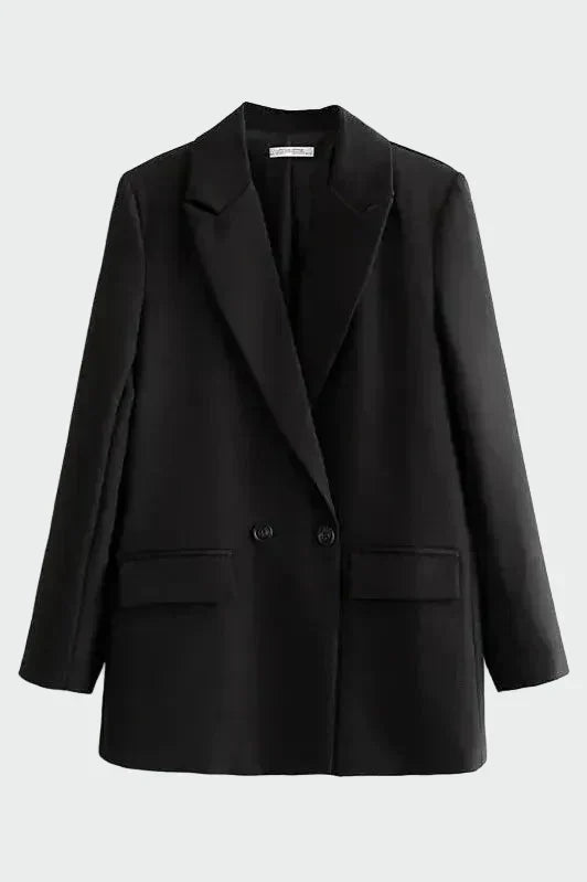 Manteau Oversize aux Lignes Modernes