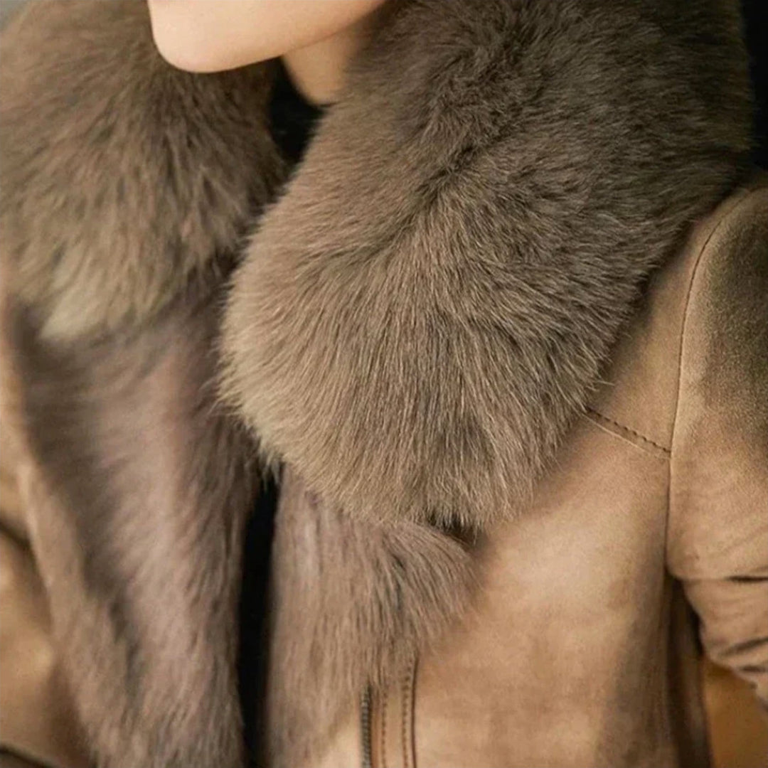 Mireille | Manteau en agneau de luxe