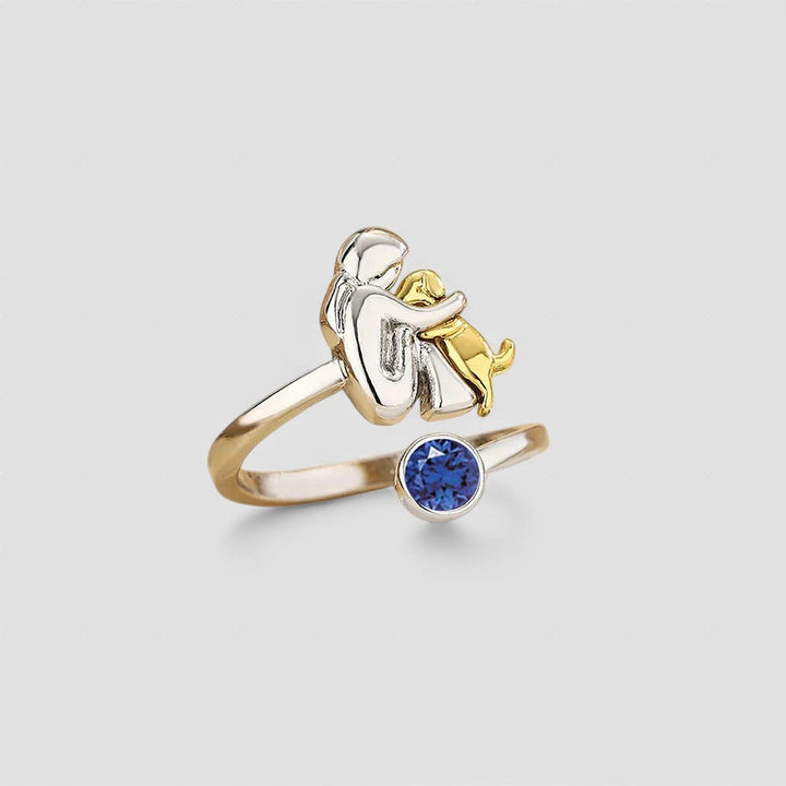 Bague Chien Câlin