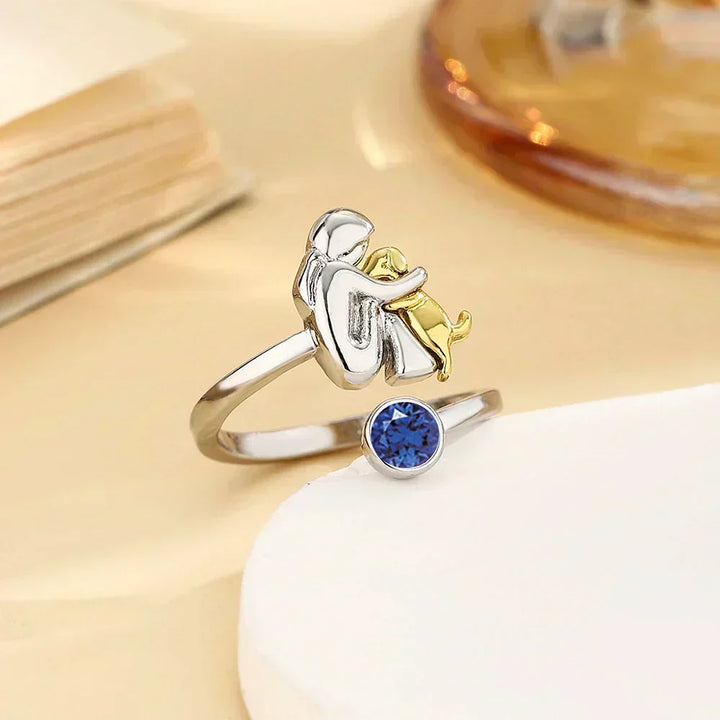 Bague Chien Câlin