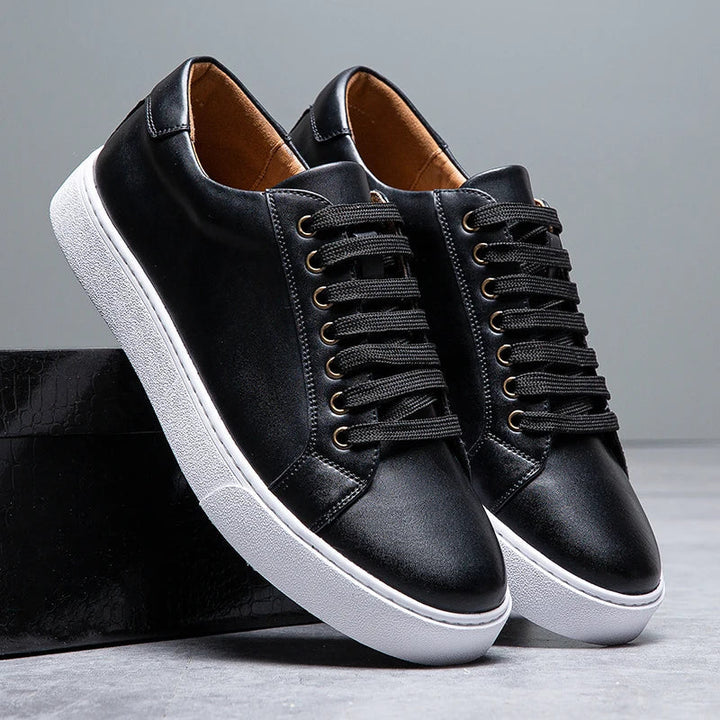 Daniel - Baskets en cuir italien