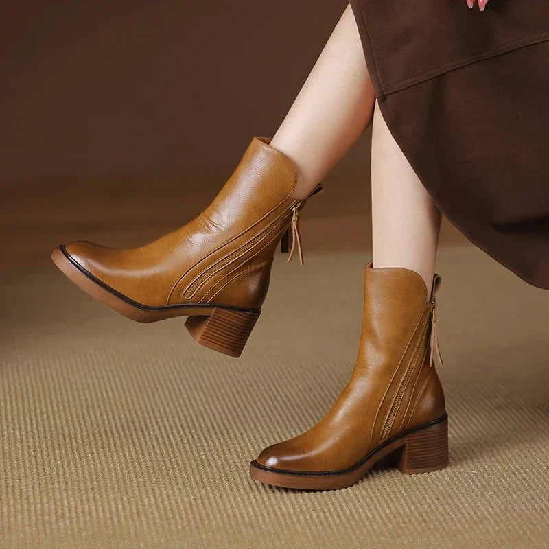 Rosine - Bottes en Cuir