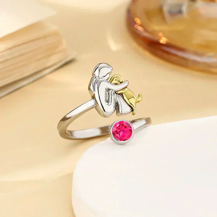 Bague Chien Câlin