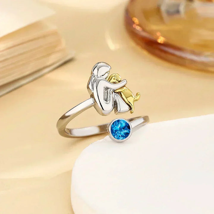 Bague Chien Câlin