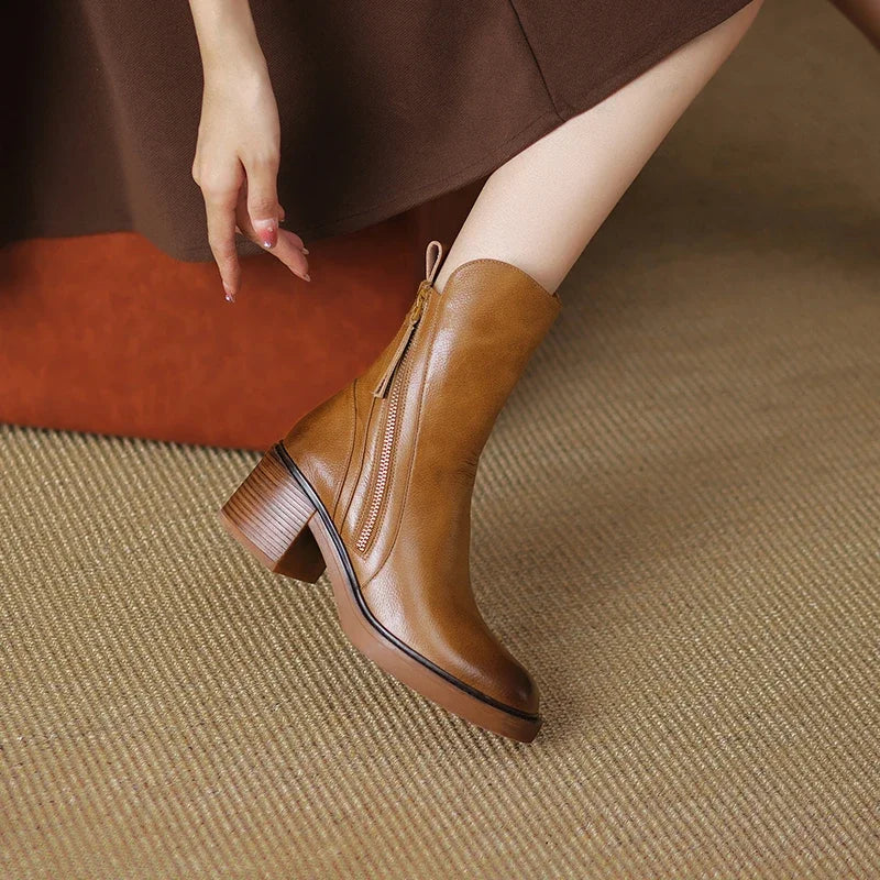 Rosine - Bottes en Cuir