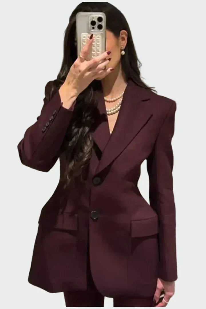 Blazer avec Ligne Impressive