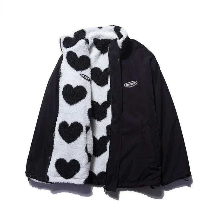 Rose | Veste Cœur Réversible