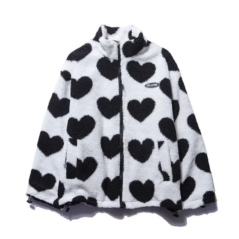 Rose | Veste Cœur Réversible