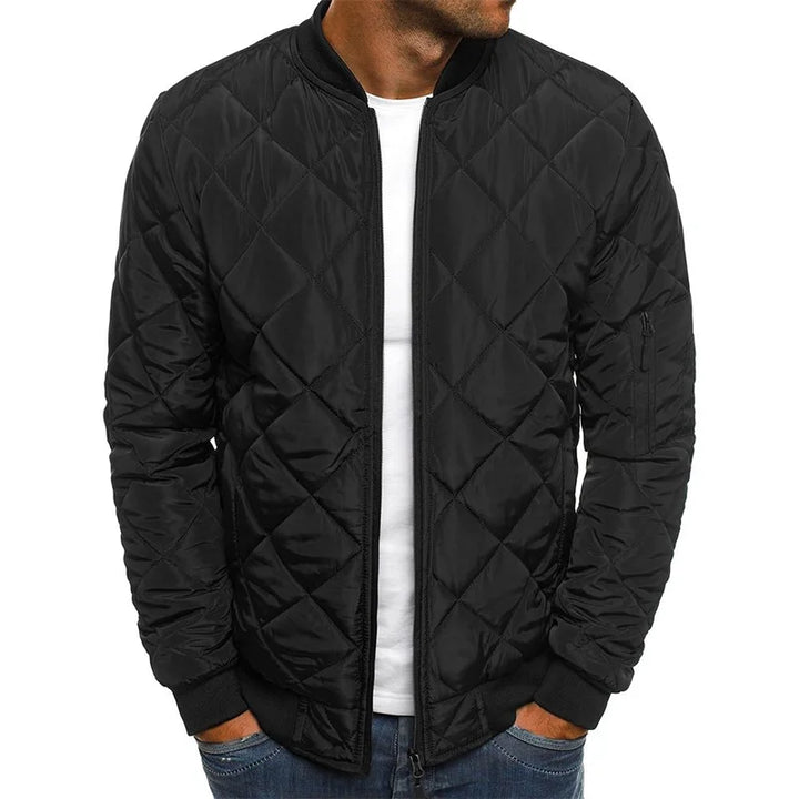 Vincent - Veste en Coton à Motif Diamant