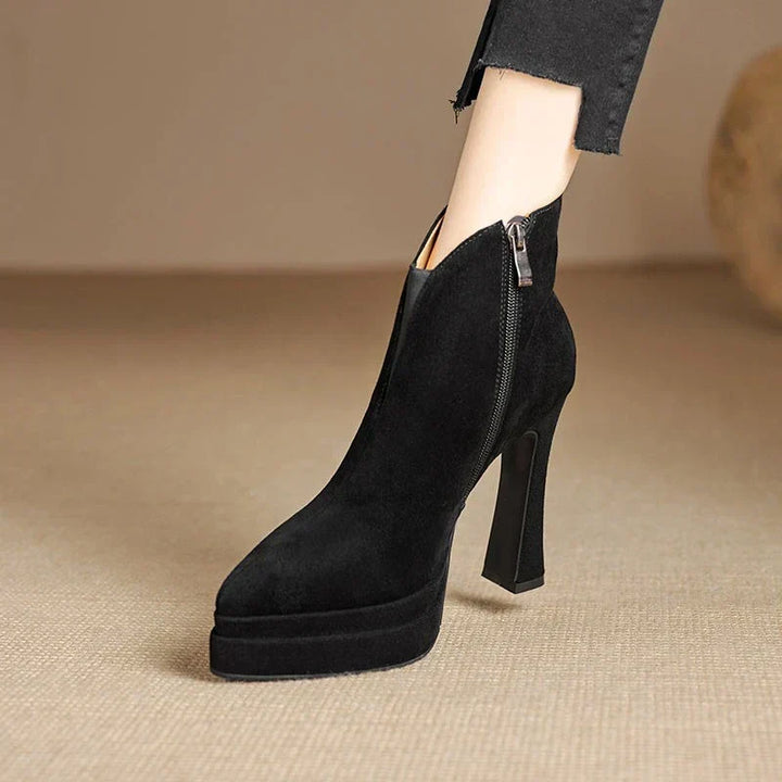 Aline - Bottes au style rétro avec une touche de modernité