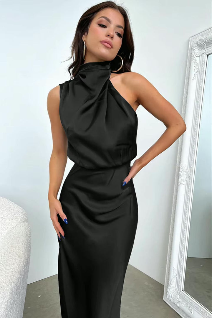 Margaux | Robe de soirée élégante avec col halter