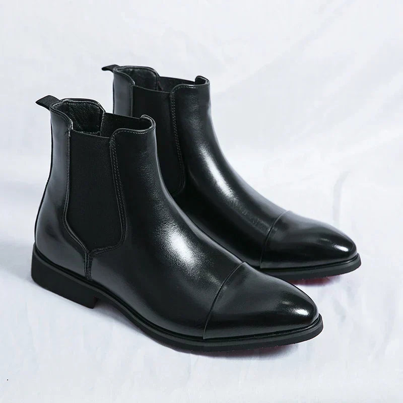 Maël - Bottes Chelsea en cuir