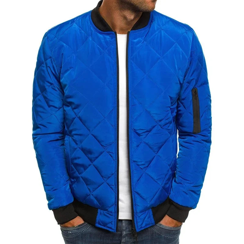 Vincent - Veste en Coton à Motif Diamant