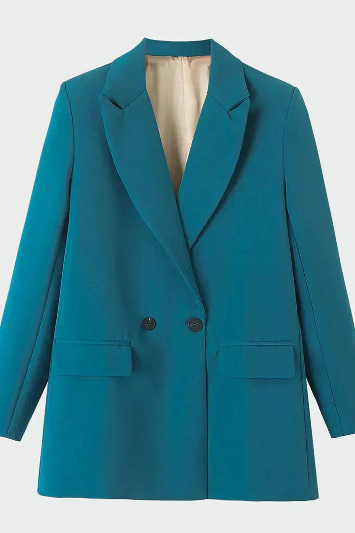 Manteau Oversize aux Lignes Modernes