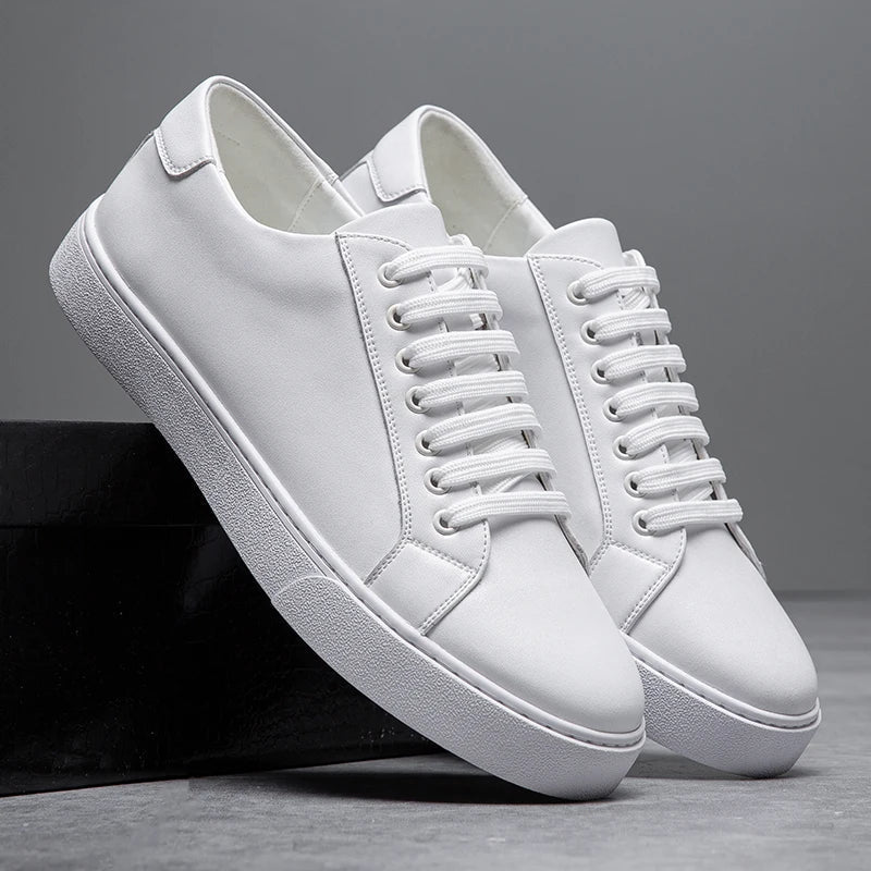 Daniel - Baskets en cuir italien