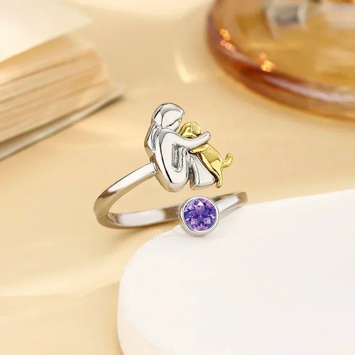 Bague Chien Câlin