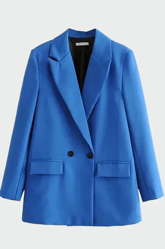 Manteau Oversize aux Lignes Modernes