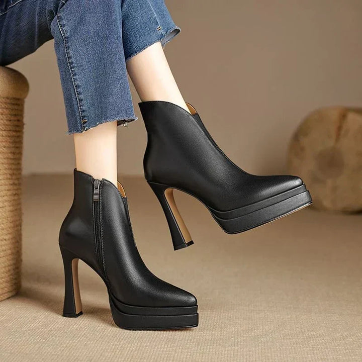 Aline - Bottes au style rétro avec une touche de modernité