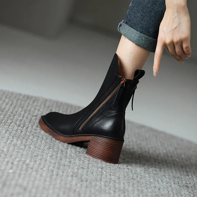 Rosine - Bottes en Cuir
