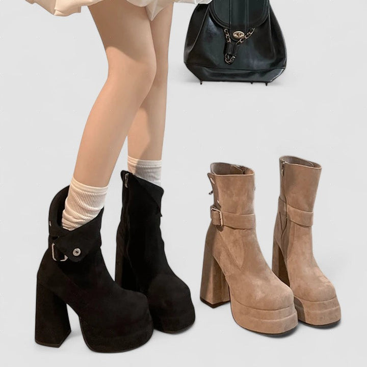 Isabeau - Bottes de style urbain avec personnalité et confiance