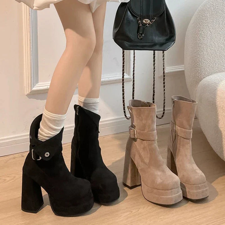 Isabeau - Bottes de style urbain avec personnalité et confiance