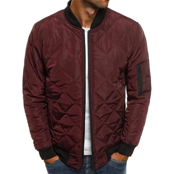 Vincent - Veste en Coton à Motif Diamant