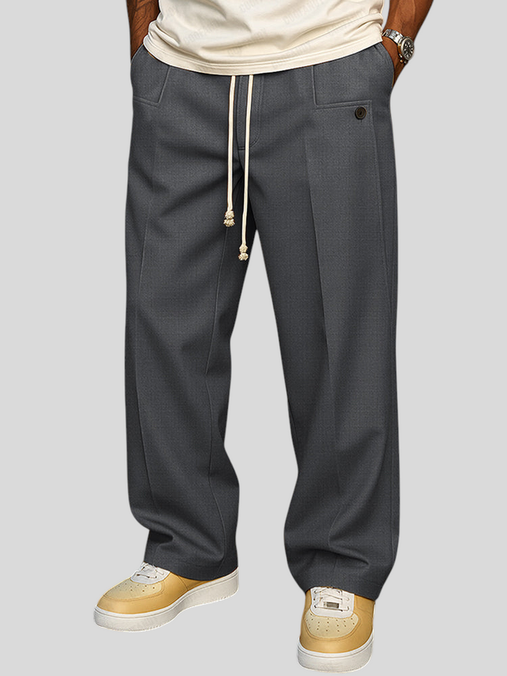 Aristide - Pantalons Élégants pour Hommes avec Cordon de Serrage