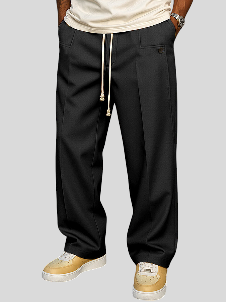 Aristide - Pantalons Élégants pour Hommes avec Cordon de Serrage