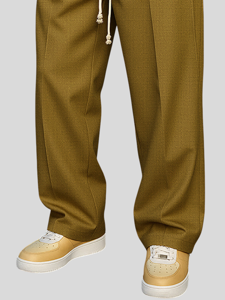 Aristide - Pantalons Élégants pour Hommes avec Cordon de Serrage