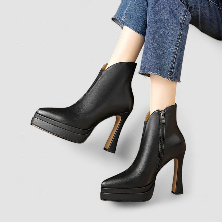 Aline - Bottes au style rétro avec une touche de modernité