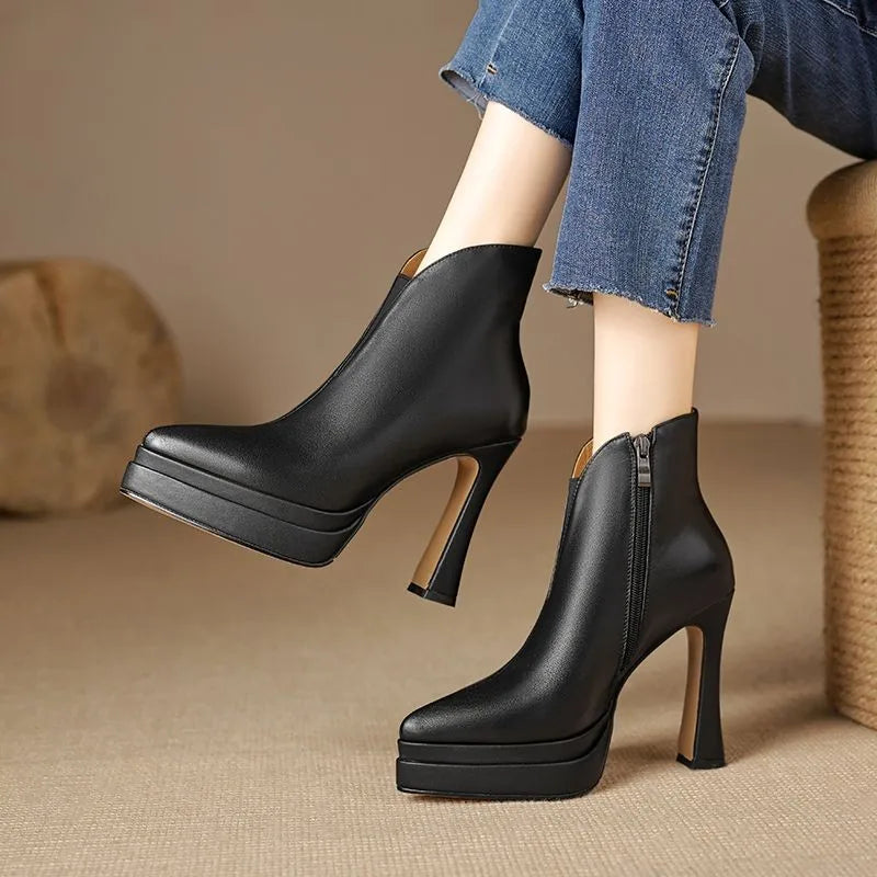 Aline - Bottes au style rétro avec une touche de modernité